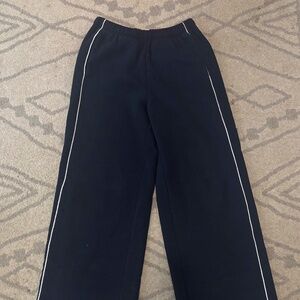 Navy blue edikted sweatpants